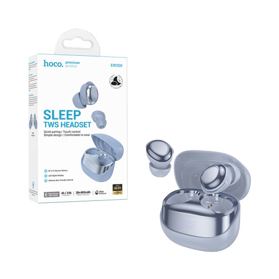 Hoco True Wireless Earbuds EW200 Elegant Blue Hoco True Wireless Earbuds EW200 Elegant Blue